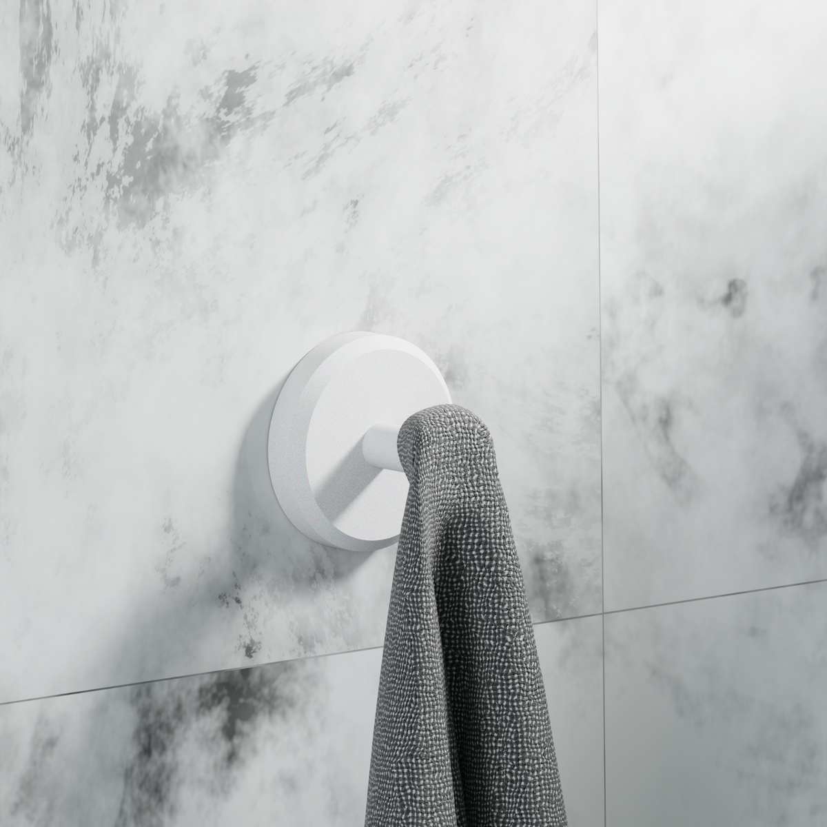 ROHA Suction Hooks White